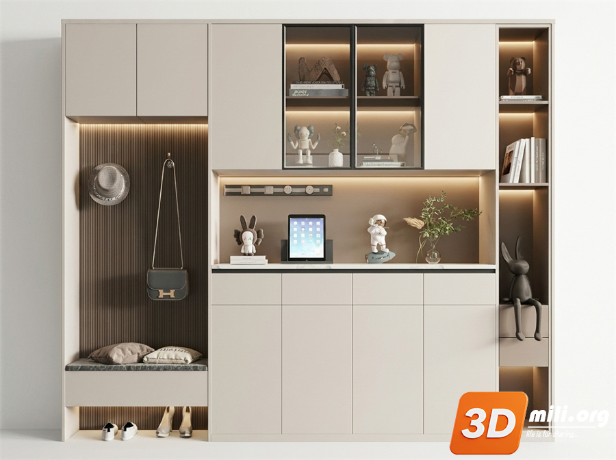 Shoe cabinet Skp Files